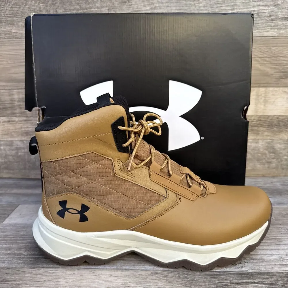 Under Armour Stellar G2 6” Tactical Boots Coyote Brown Size 11.5 New 3025578